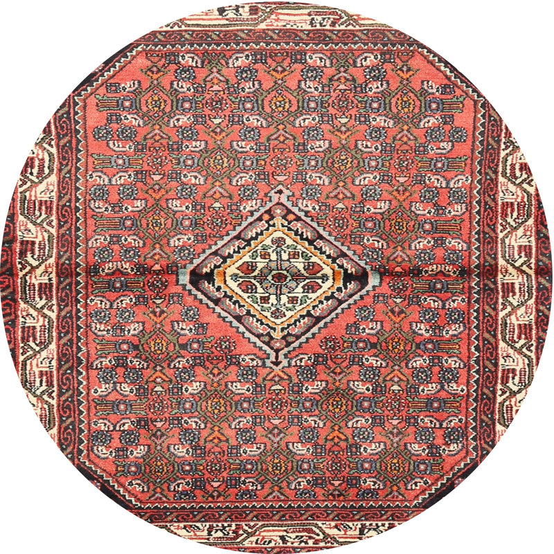 Oriental Indoor Rug, Round 4'