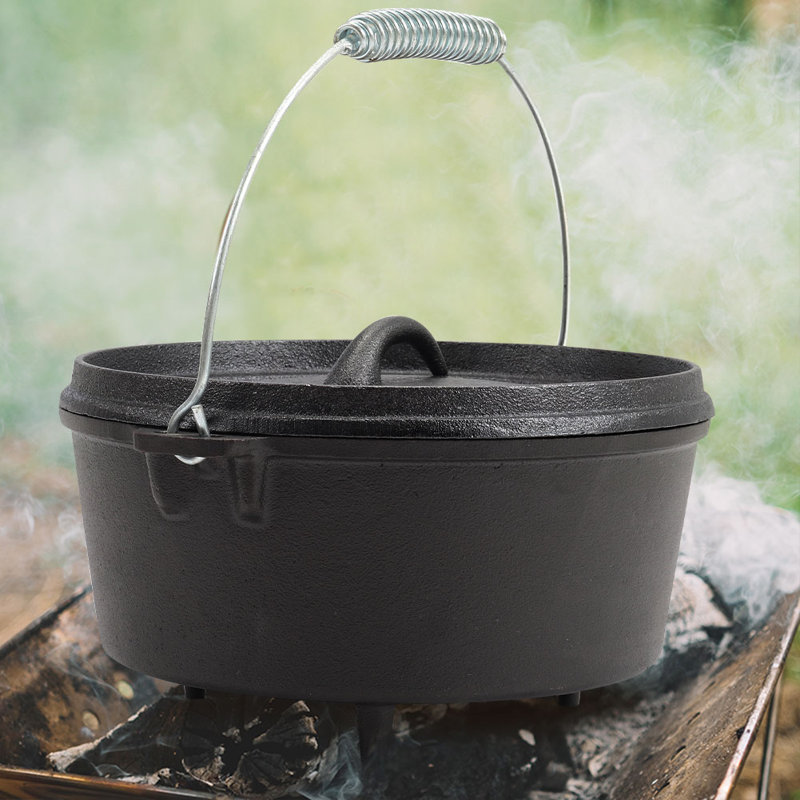 Garden Sanctuary 4.5L Cast Iron Soup Pot