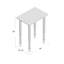 Bureau d'école rectangulaire réglable en hauteur 18,5 x 26 po Regency-41188205
