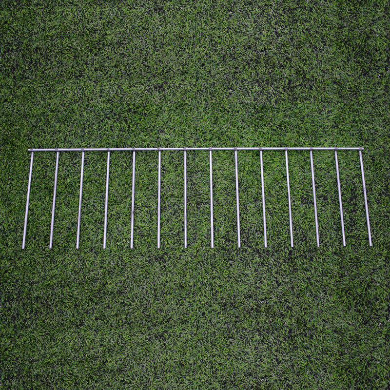 Galvanized Steel Large Animal Barrier Fence Panels Set
