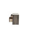 Table de chevet en bois 24 po x 16 po H 24 po x Chêne gris, dimension du produit