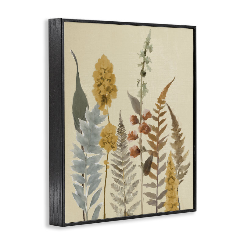 Plantes d'automne automnales, estampe numérique, conception par Elizabeth Medley, H 30 po x l 24 po