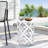 Outdoor Metal End Table -Large-1012951887