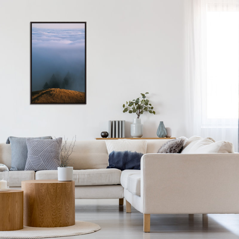 Mt. Tam Vista Print by Ryan Walsh, Image Brush Gel, 46.75" H x 31.75" W 