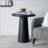 Versatile Square Side Table with Pedestal Base, Ideal for Multiple Spaces and Decor Styles