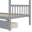 Lit simple, maison en bois avec tiroirs-473937363-473937360