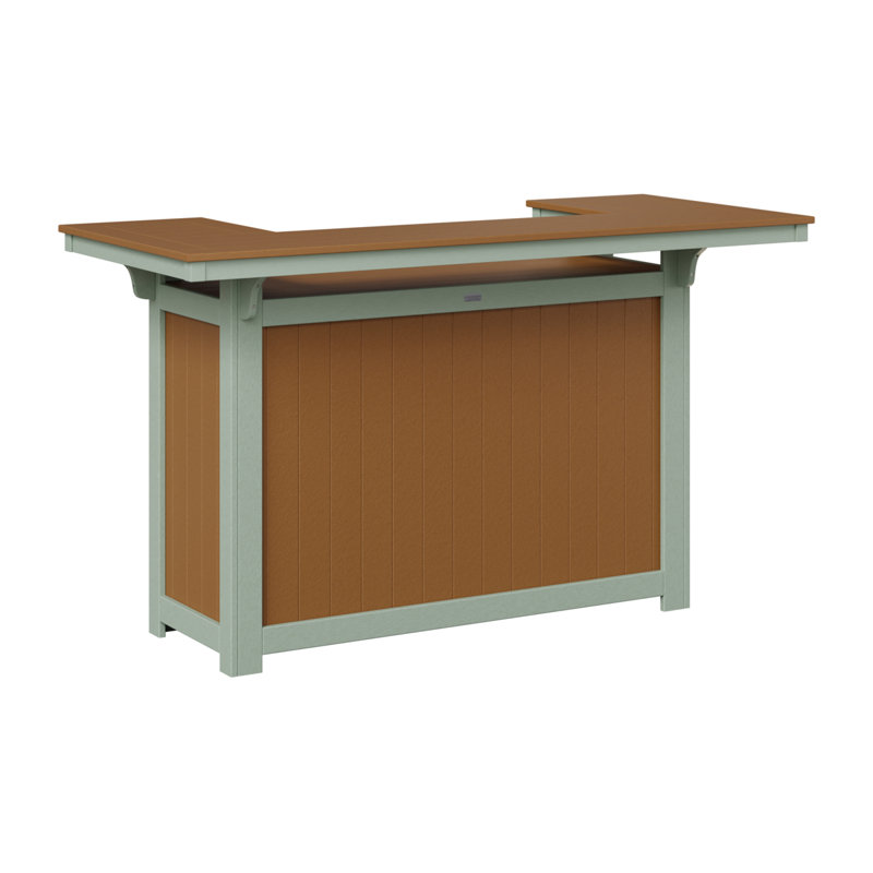 Berlin Gardens Outdoor Island, Seafoam, Cedar