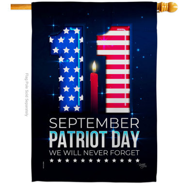 Double Sided 40'' H x 28'' W Polyester Banner