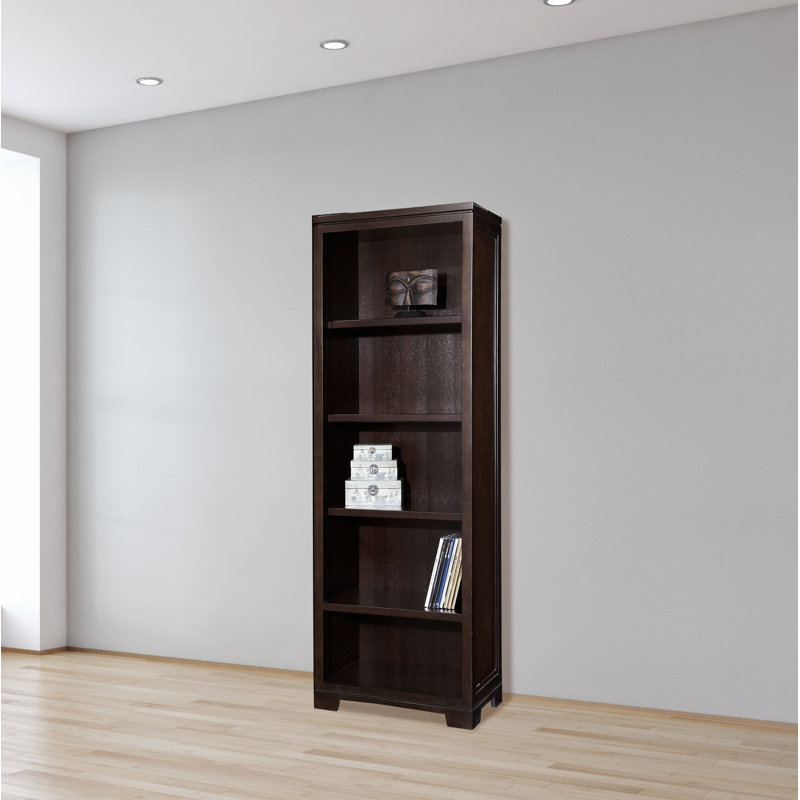 Bibliothèque standard en bois massif H 79 "x l 28" Barisha