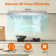 Velivi 36" 600 Cubic Feet Per Minute Convertible Under Cabinet Range Hood with Mesh Filter and Light Included