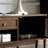 American style black walnut TV stand