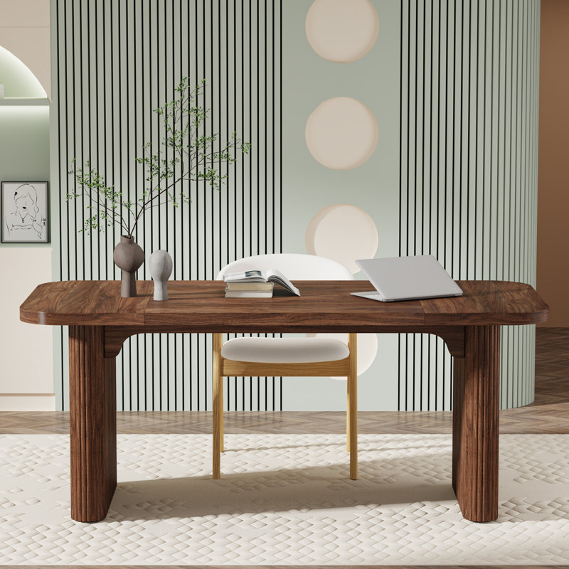 Girace 62.99'' Modern Executive Computer Desk