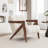 Bula Solid Wood Upholstered Armchair-1990212433