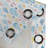 Dakota Fields Rain Grommet Curtain 2-Panel Window Drapes, 50"x108", Multicolor-257232458