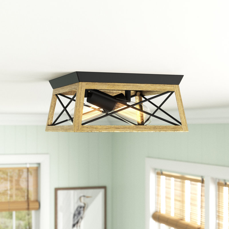 Plafonnier encastré 2 lumières 12,01 po Andreas