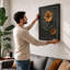 Golden Botanical - Framed Print-1497680946-1497680958
