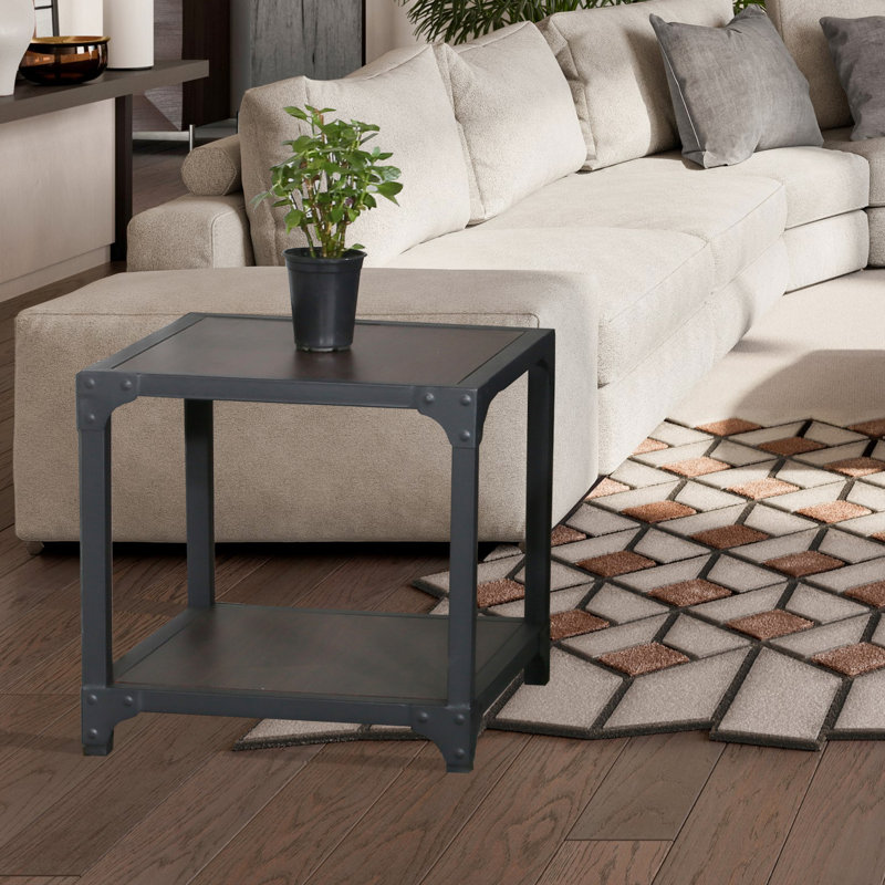 Table de bout avec rangement Mcintyre
