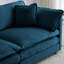 Fauteuil d'appoint moderne avec repose-pieds-1058689088