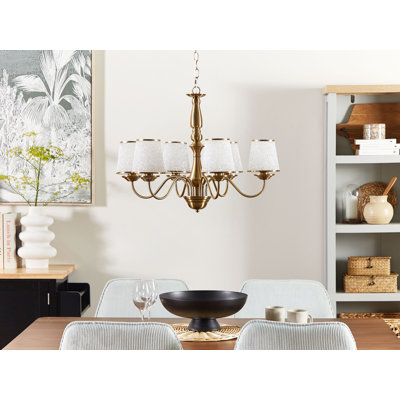 Lupine 6 - Light Candle Style Chandelier