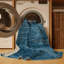 Tapis bleu turc lavable à la machine-220409781