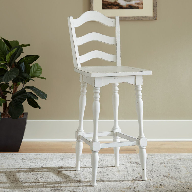 Liberty Furniture Magnolia Manor Ladderback Swivel Bar Stool | Wayfair