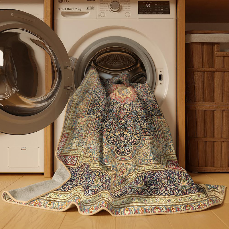 Ceazia Oriental Indoor Rug, Rectangle 7' x 10'