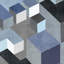 «Cubic II» par Todd Simmons - reproduction d'art sur toile tendue-20829527-73150807-73150808