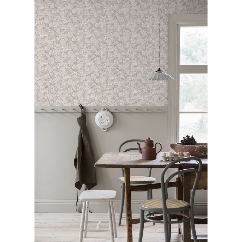 Boråstapeter Waldemar Wallpaper, Brown/Blue