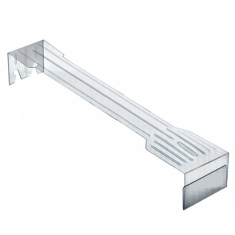 Plastic Overlay for 10" Hook For Paper Labels (Hooks not included), 50-Pack