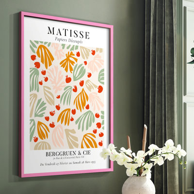 Matisse Lxxxix, reproduction encadrée - bois massif
