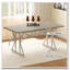 Table extensible de style nordique à base solide et robuste-1711811367