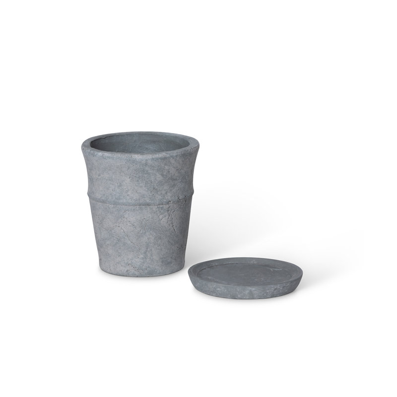 Meyer Pot Planter, 6.5" H x 5.5" W x 5.5" D