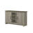 Nyla 47"W Gray Oak Console Table, Buffet Table, Sideboard With Shelves And Cabinet Doors