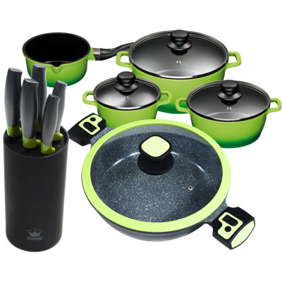 Topf-Set mit Deckel