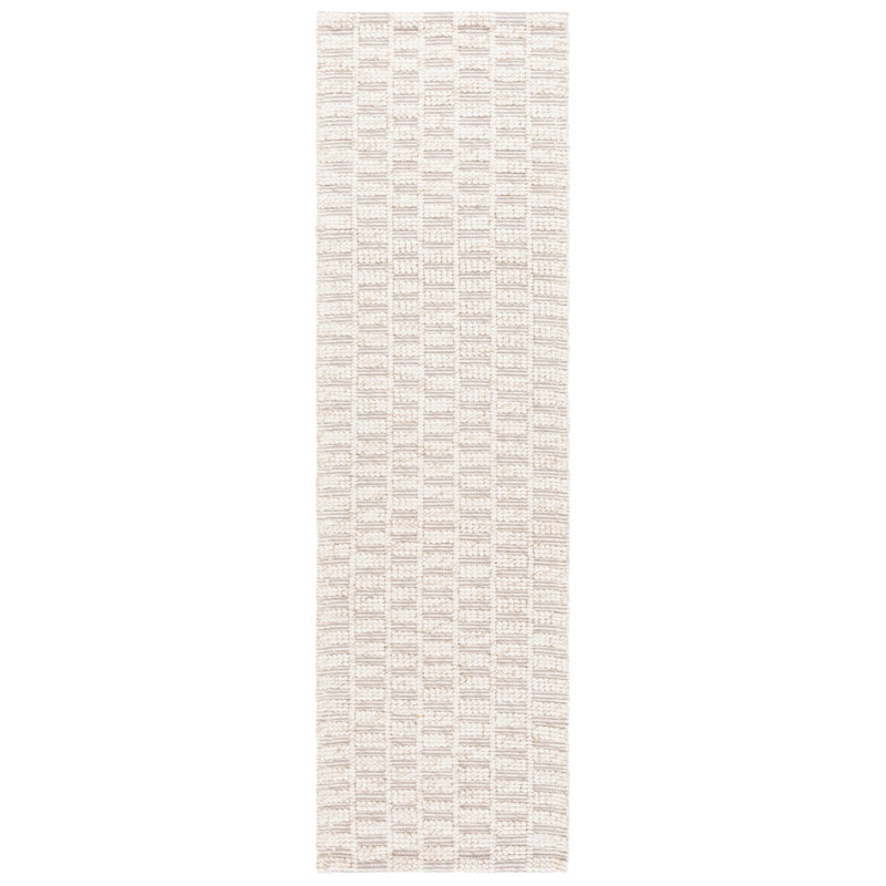 Finnick 703 Area Rug In Brown / Ivory, Runner 2'3" x 8'