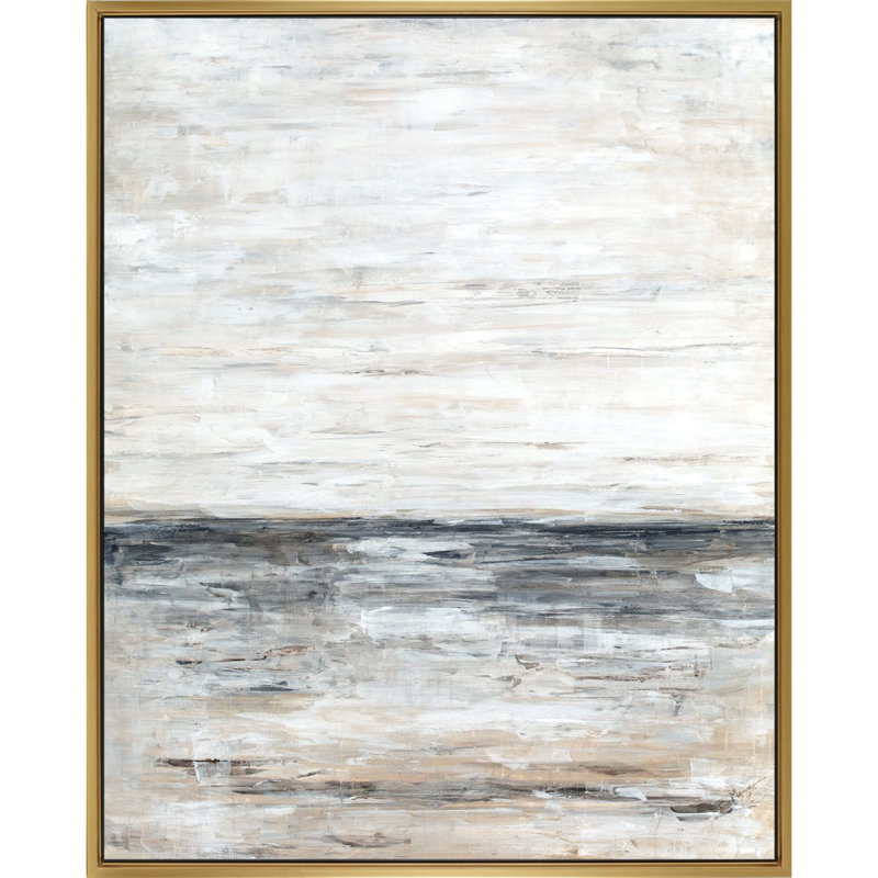 Here Still Print, Laguna Gold Framed