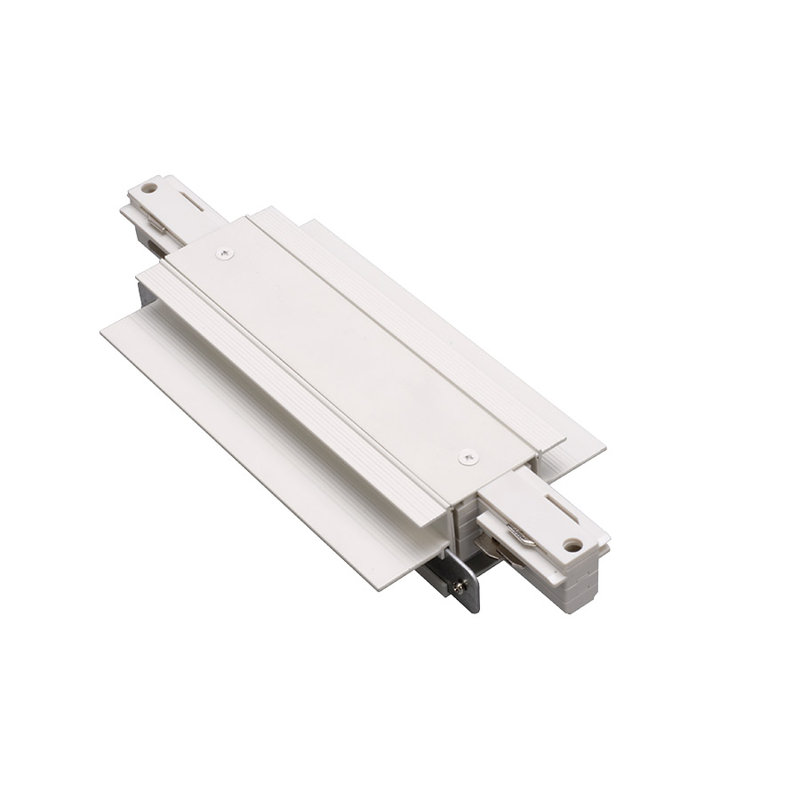 Recessed I Track Connector, Platinum