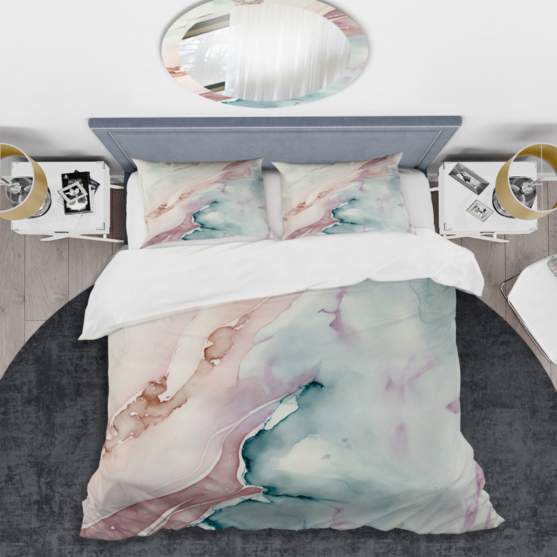 Ensemble de housse de couette Sudden Solitude, Housse de couette simple + 1 taie décorative stan