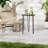 Dier 21.5'' Tall Outdoor Modern Side Table-1124757343-1124757330
