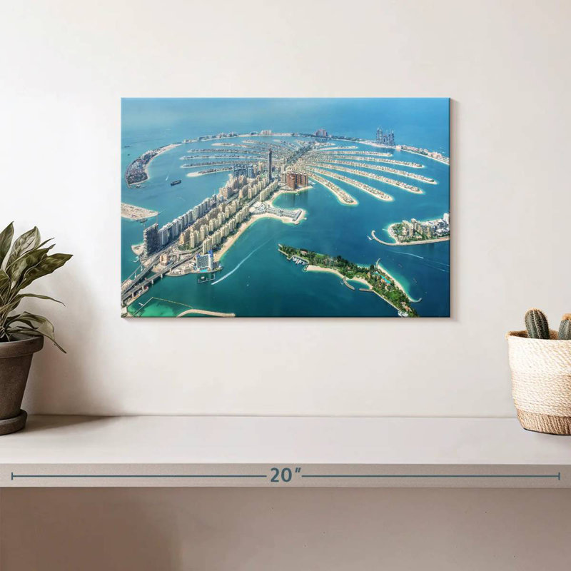Palm Jumeirah d'en haut