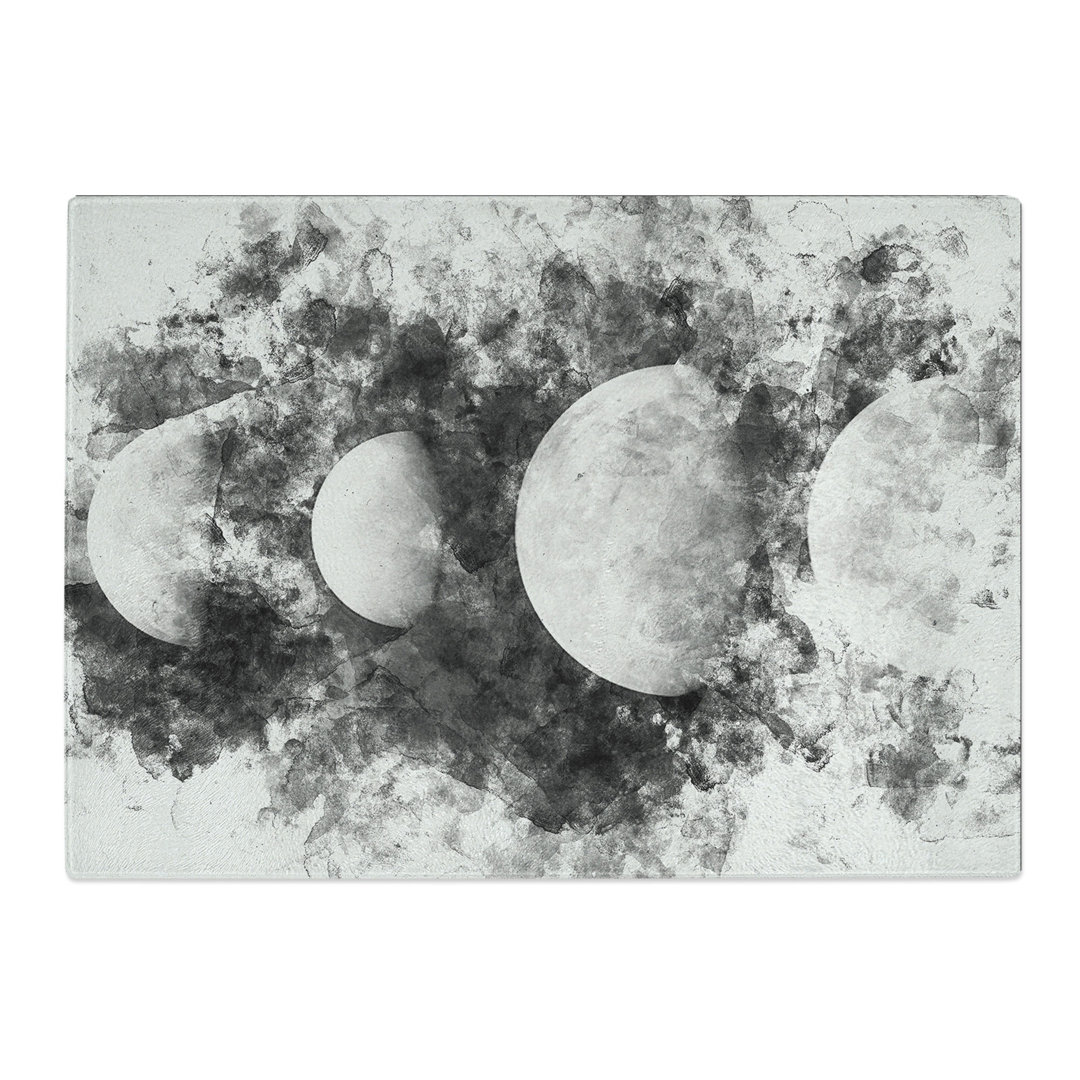 Tempered Glass Moons of Jupiter Chopping Board