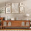 Brown Solid Wood Storage Picture Frame