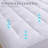 Cooling Mattress Pad, 100% Cotton, 18" Deep Pockets, -1867176350
