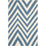 Blue/Ivory