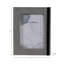 Cadre photo moderne en résine avec motif de lignes - Cadres décoratifs pour l'entrée ou la chambre à coucher - Noir et blanc-118923765