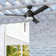 54" Port Isle 3 Blade Indoor Outdoor Ceiling Fan with Remote and Light Kit Included