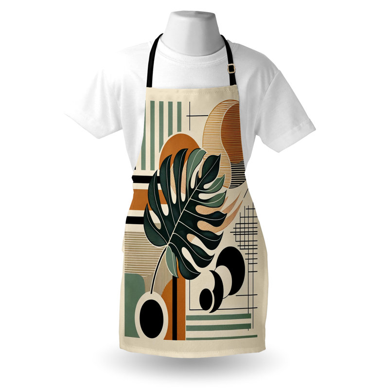 Geometric Bib Apron