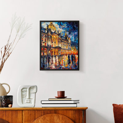 LANDSCAPES Series CCXCIII  -Premium Framed Print -Ready to Hang - No Nails Required