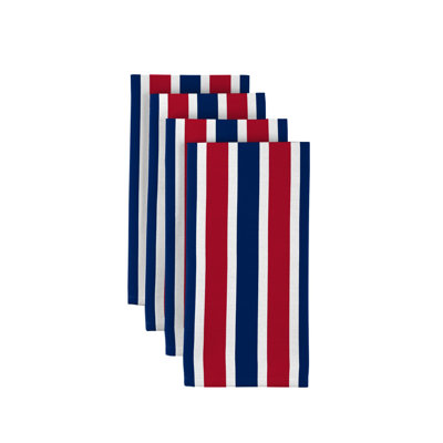Charlise Polyester Striped Square Napkin
