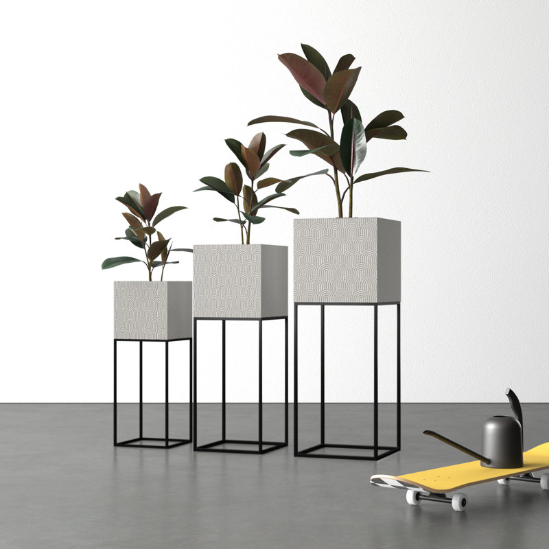 Metal Pot Planter